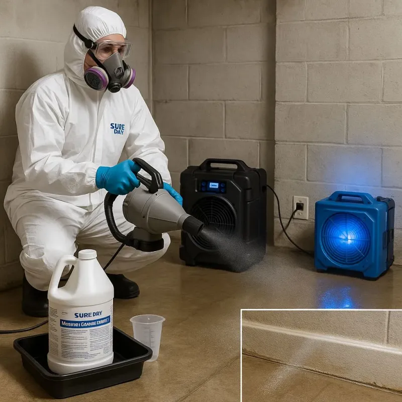 Sanitization and Odor Removal process in Winston, FL
