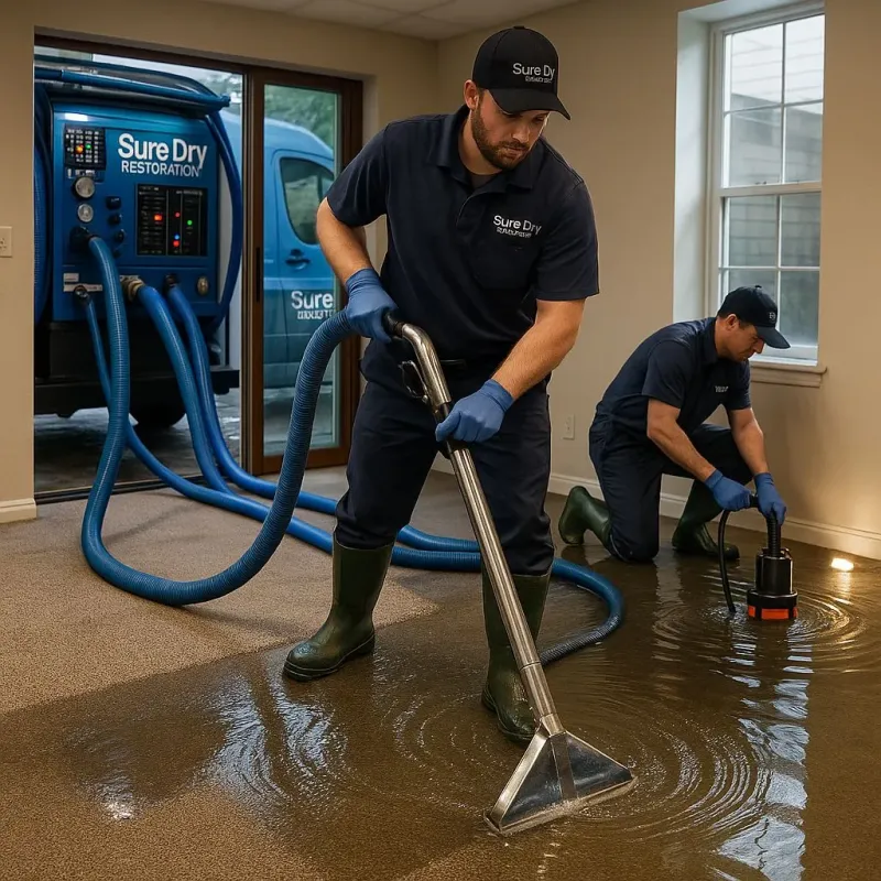 Water Extraction and Removal process in Winston, FL